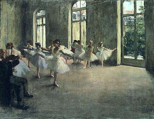 Edgar Degas Rehearsal oil painting picture